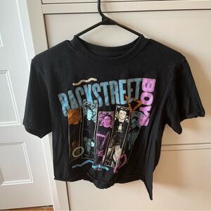 Backstreet Boys Black Graphic t shirt